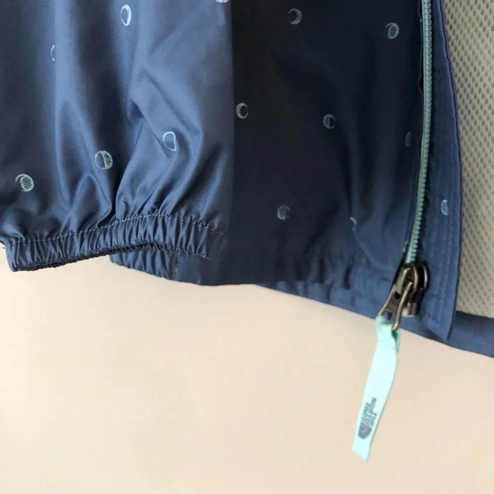 North Face Baby Moon Phase Blue Windbreaker Jacket 18-24 M